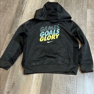 Nike Kids Black‎ Hoodie Size 7